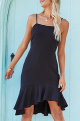 Elegant Solid Patchwork Strapless Trumpet Mermaid Dresses