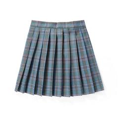 Blue Green JK vintage plaid uniform skirt