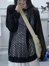 Pydshop Knit Cutout Thin Crochet Top