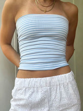Pydshop Arina Striped Knitted Tube Top