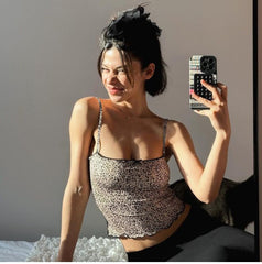 Pydshop Amberly Leopard Print Top