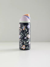 Midnight Garden Floral Freesip Water Bottle