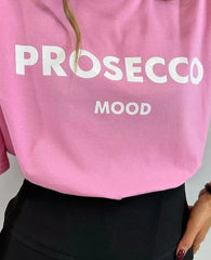 Pydshop 100% Cotton Letter Print T Shirt Women 2024 Summer New Basic Vintage Tee Casual Loose Chic O Neck Female Couple Tops