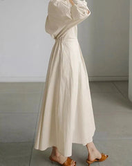 Balloon Long Shirt Dress Oversized Sundress