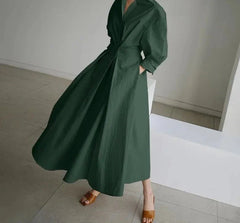 Balloon Long Shirt Dress Oversized Sundress