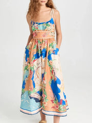 Casual Loose & Soft Printed Pocket Dress