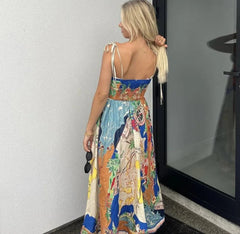 Casual Loose & Soft Printed Pocket Dress