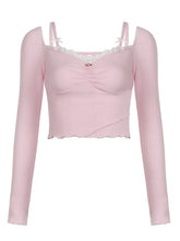 Alice angel pink top