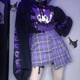 Alternative goth evil Kuromi hoodie