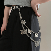 Amazing butterflies body chains belt