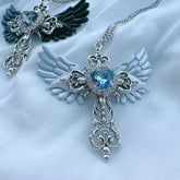 Angel core y2k necklace