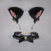 Cosplay kawaii kitty ears + lace choker