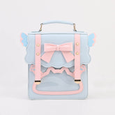 Fairy lolita bow kitty Neko 3 way backpack bag
