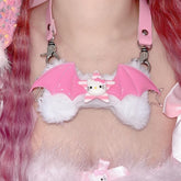 Fluffy Kitty y2k choker