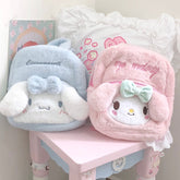 Fluffy pastel Melody mini backpack