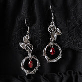 Gothic doll earrings