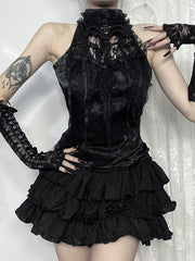 Gothic rose angelic top