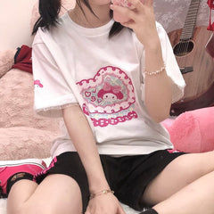 Kawaii lace doll melody t-shirt