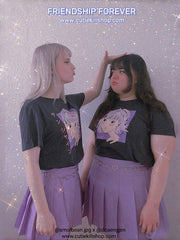 Plus size Kawaii candy skirt