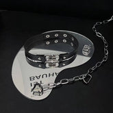 Punk buckle choker