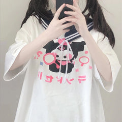 Collar + Top Kawaii baby kuromi top