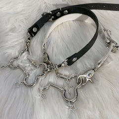 Stars bone y2k choker