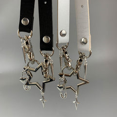 Stars punk choker