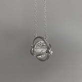 Time transfer planet necklace
