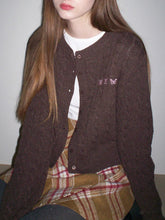 Pydshop 2024 Fashion Woman tops y2k style Vintage Cardigan Butterfly Embroidery Knit Sweater