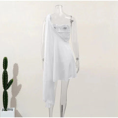 Elegant Side Hollow Out Evening Dress