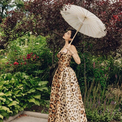 Fashion Leopard Print Bodycon Dress