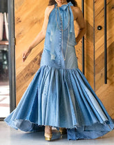 Fashion Loose Mermaid Maxi Dress