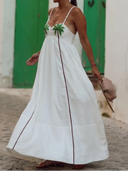 Fashion Spaghetti Strap Summer Dress