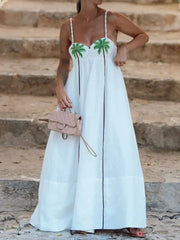 Fashion Spaghetti Strap Summer Dress