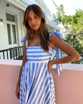 Fresh Striped Sexy Summer Dress