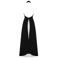 Halter Open Back Two-Piece Set