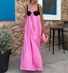 Sexy Beach Loose Slip Long Dress
