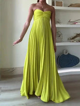 Sexy Strapless Long Dress - Beach Style