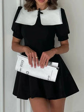 Slim Black Bodycon Mini Dress