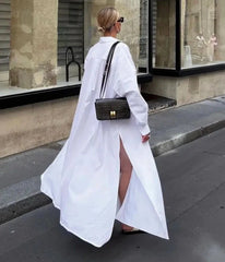 Solid Minimalist Loose Dress