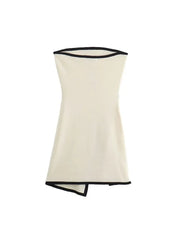 Strapless Knitted Bodycon Mini Dress