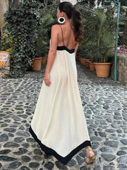 V-Neck Sleeveless Dress