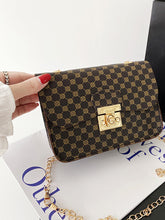 Plaid Print Crossbody Bag