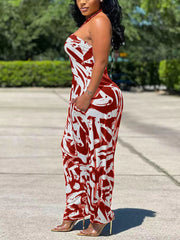 Halter High Waist Sleeveless Jumpsuit