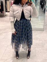 Double Layered Mesh Skirt