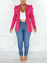Puff Sleeve Blazer Jacket