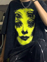 Screen Print Oversized Tee
