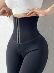Plush Lined Butt Lift Corset Legging