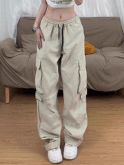Vintage Ankle Zip Cargo Pants