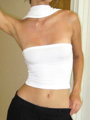 Halter Strap Bandeau Top